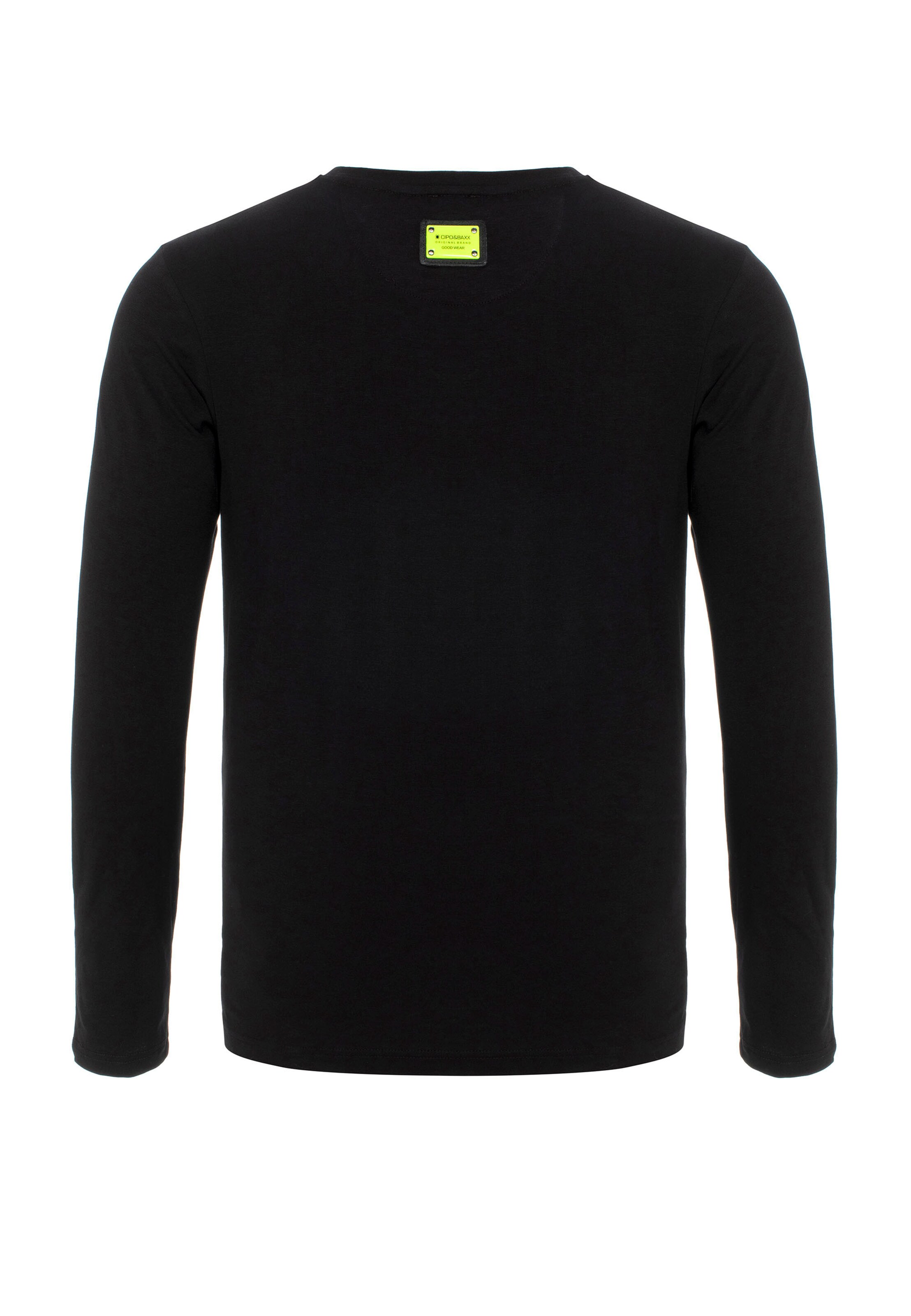 CIPO & BAXX Shirt in Zwart