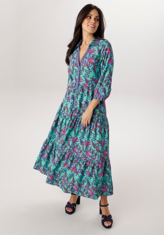 Aniston SELECTED Kleid in Blau