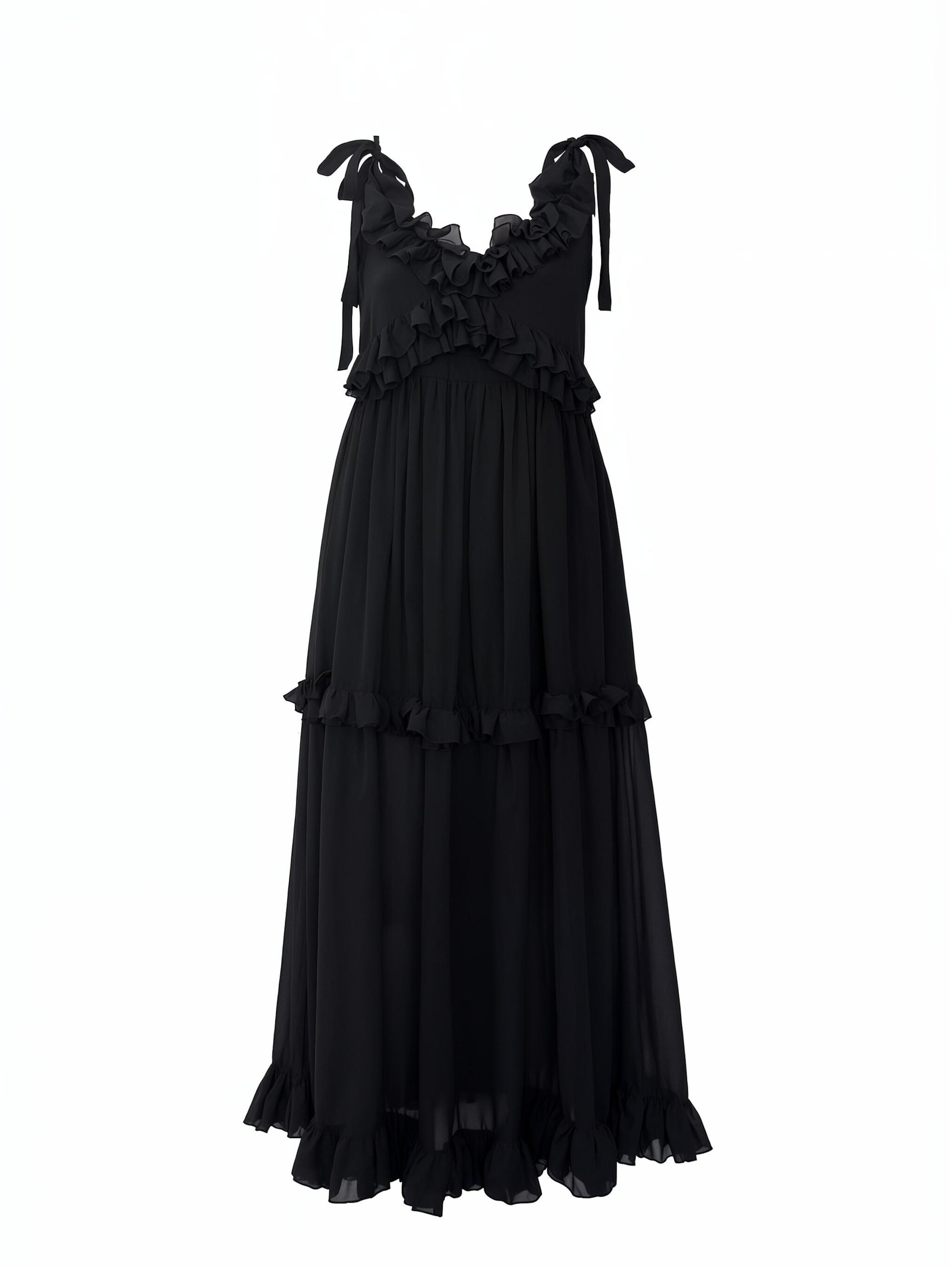 Robe d’été 'VIENNA DRESS' NAYELPARIS en noir : devant