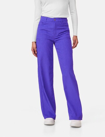 TAIFUN Wide Leg Hose in Lila: Vorderseite