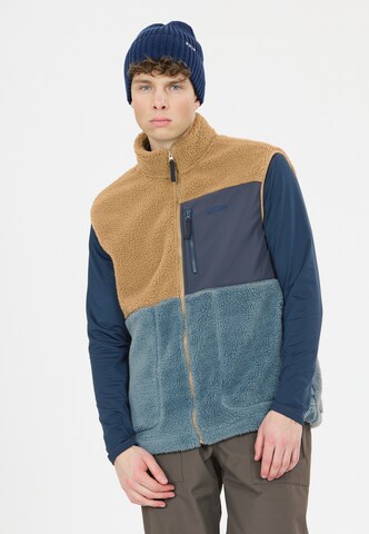 SLOPE Bodywarmer 'Katau' in Blauw: voorkant