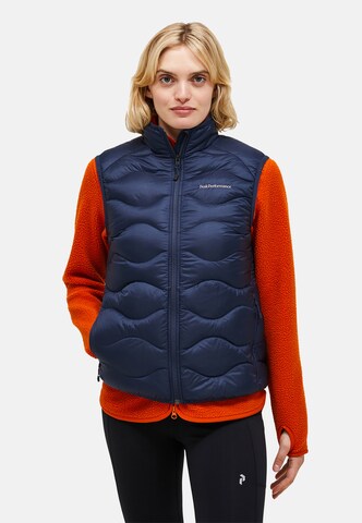 PEAK PERFORMANCE Steppweste W Helium Down Vest in Blau