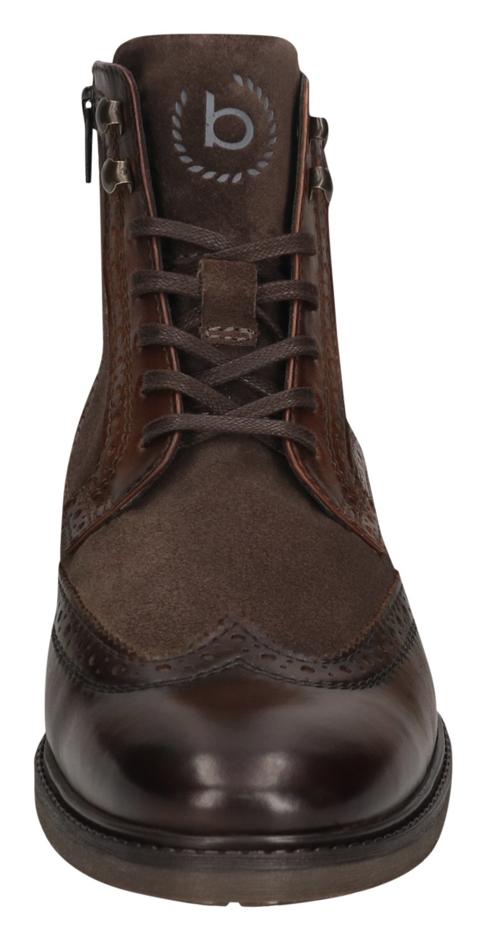 Bottines à lacets bugatti en marron