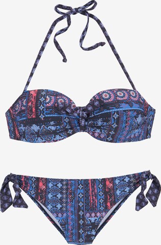 s.Oliver Bandeau Bikini in Mischfarben: predná strana