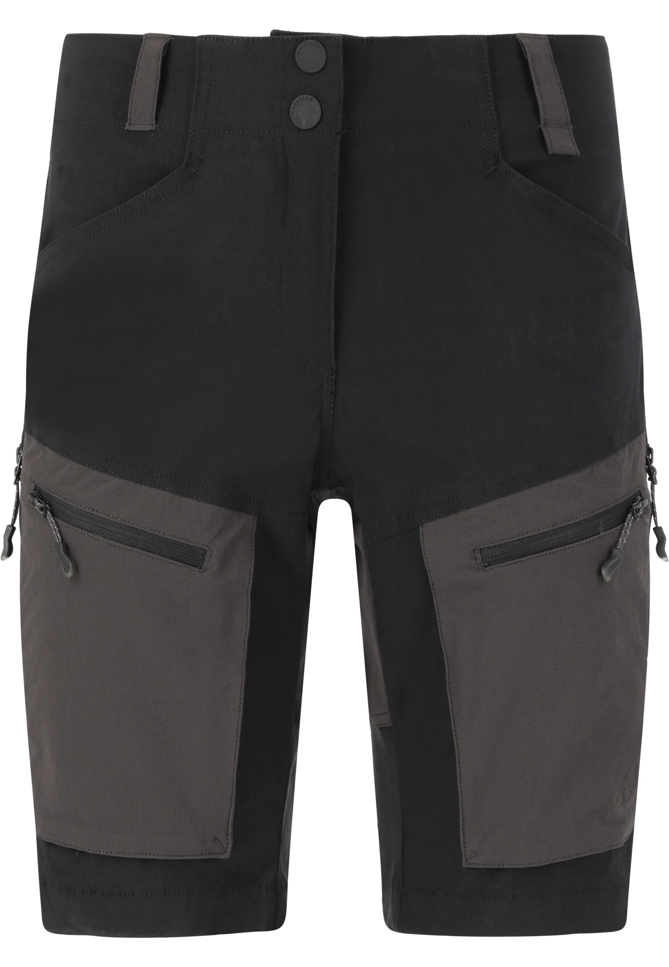 Whistler Regular Sports trousers 'Kodiak' in Black: front