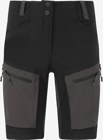 Whistler Regular Workout Pants 'Kodiak' in Black: front