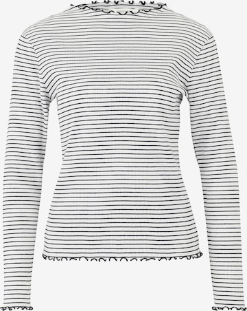 Cartoon Shirt in White: front