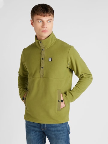 Haglöfs Athletic Sweater 'Mora' in Green: front