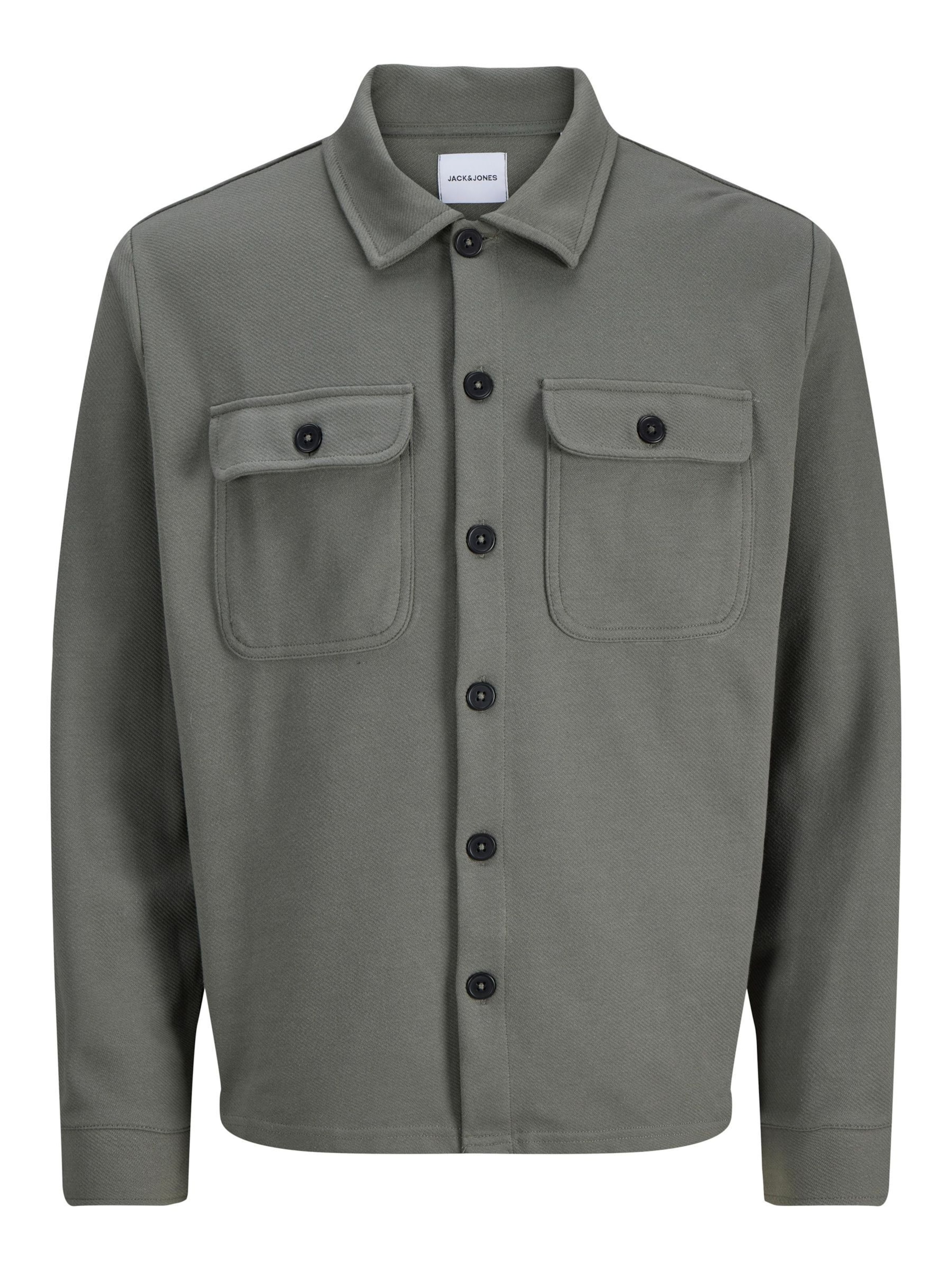 Camicia di JACK &amp; JONES in grigio: frontale