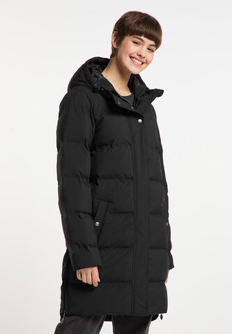 MYMO Winter Coat in Black: front