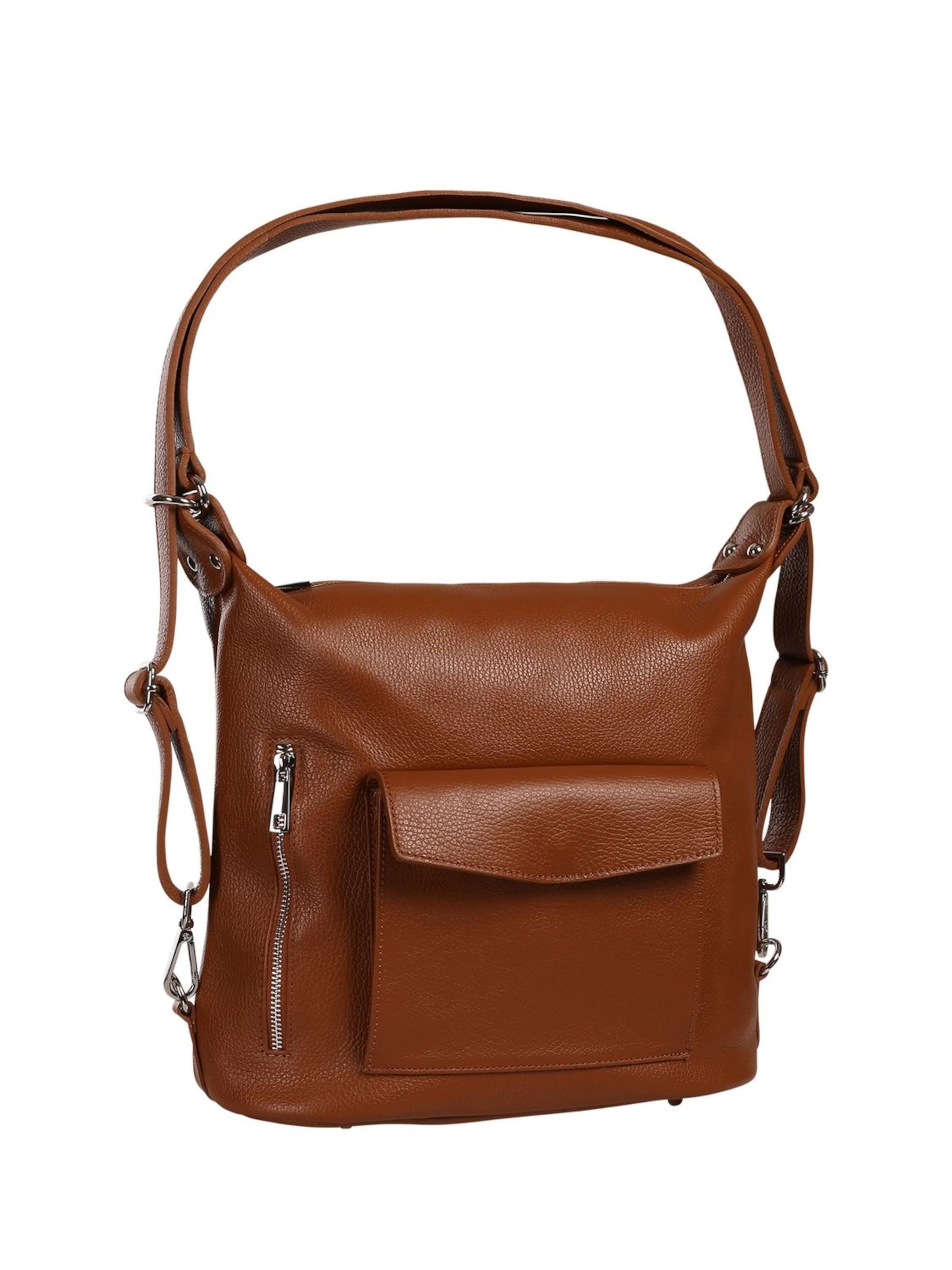 Toscanto - Mochila en marrón: frente