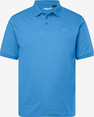 Men Plus Shirt in Blue: front