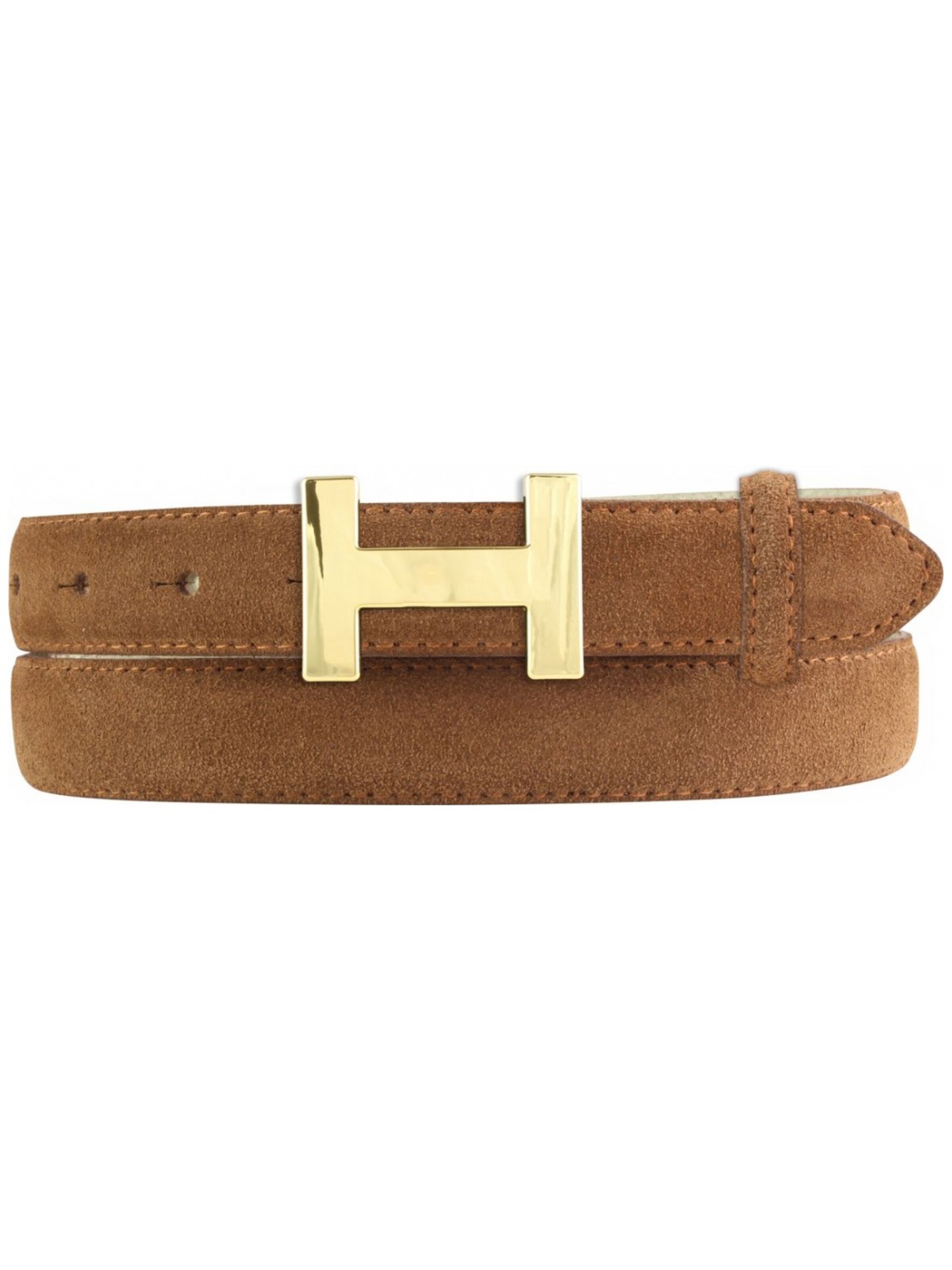 BELTINGER Gürtel 'Horus'‌‌‌‌ in Beige: Vorderseite
