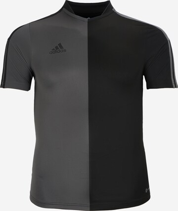 Maillot 'Tiro Half & Half' ADIDAS SPORTSWEAR en noir : devant