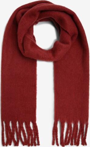 Marie Lund Scarf in Red: front