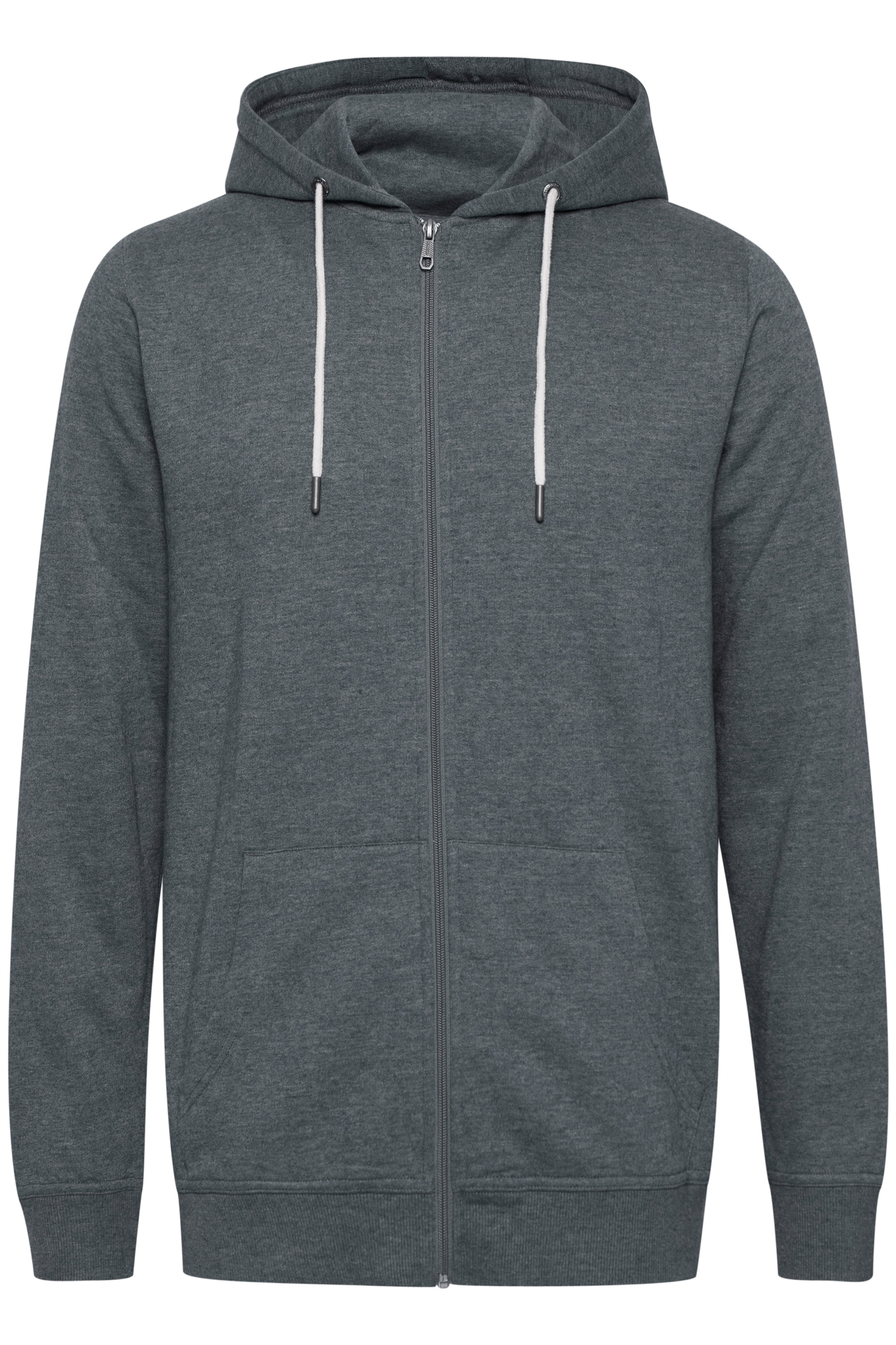 11 Project Zip-Up Hoodie 'GARRICK' in Grey: front