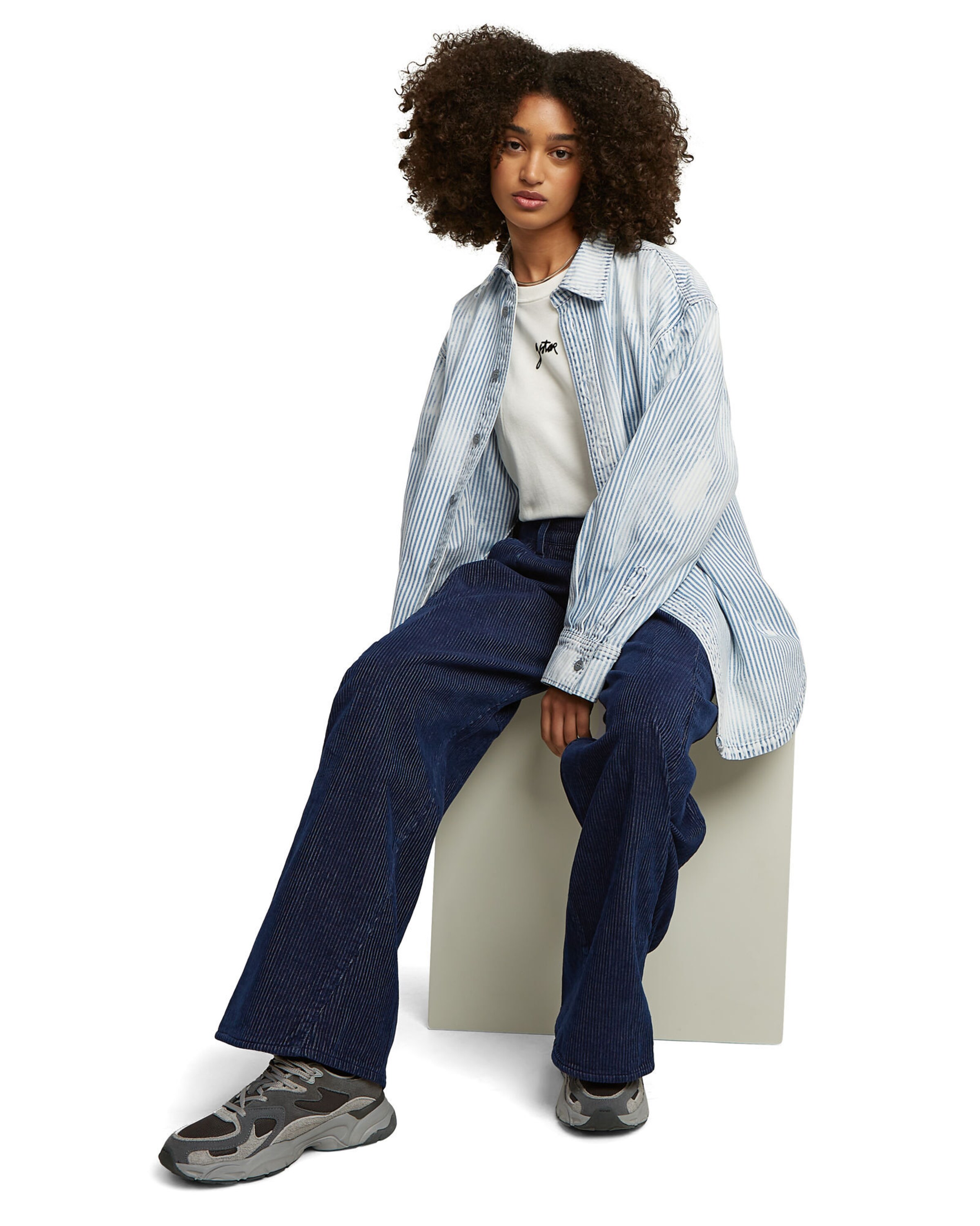 G-STAR Oversized Shirt in Blue