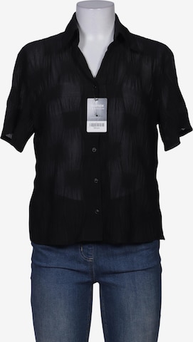 Bianca Bluse L in Schwarz: Vorderseite