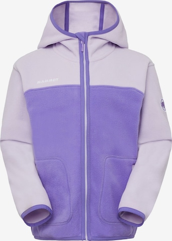 MAMMUT Outdoor jacket in Purple: front