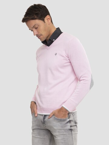 Sir Raymond Tailor Pullover 'Pol' in Pink