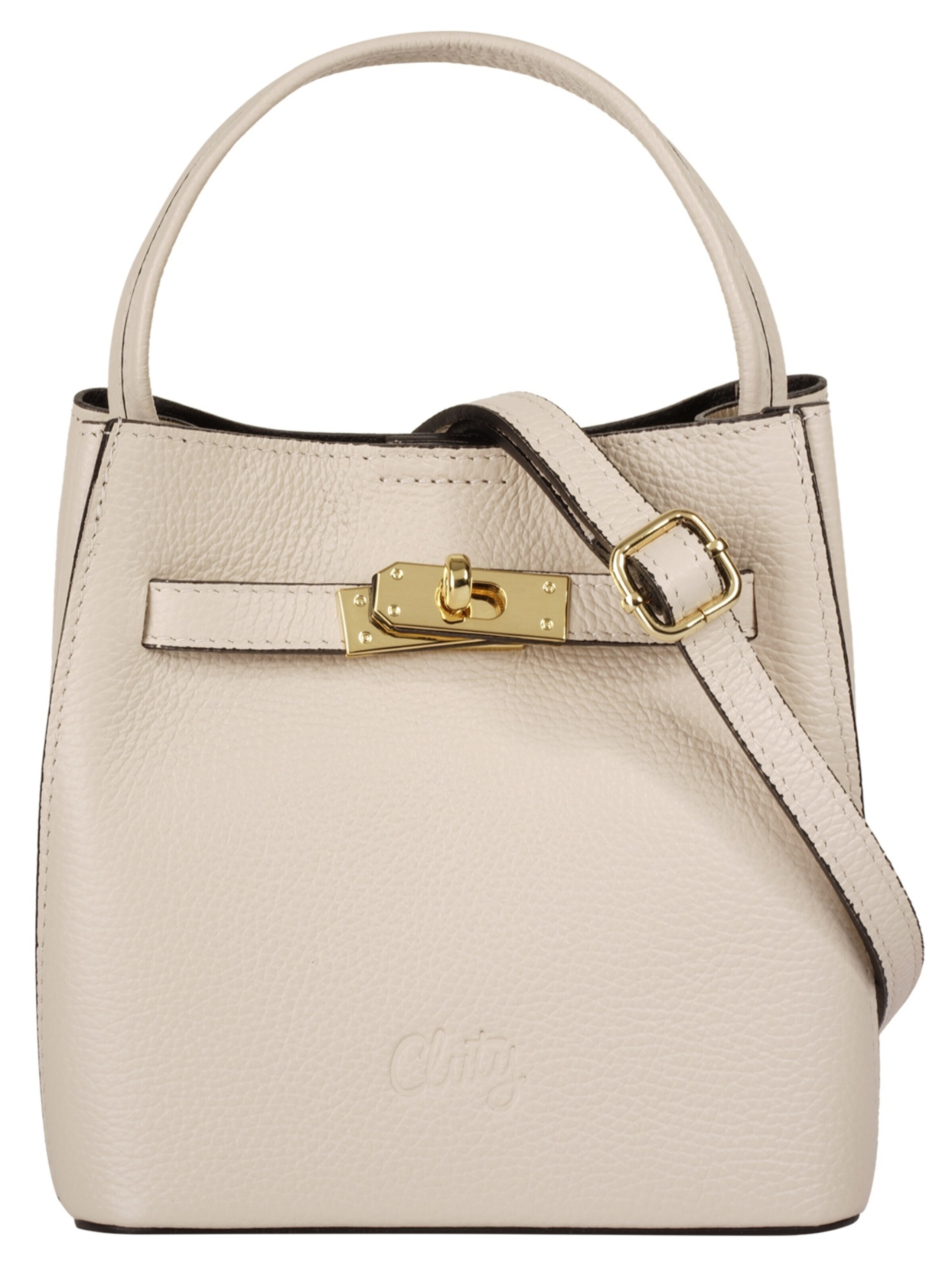 Cluty Handbag in Beige