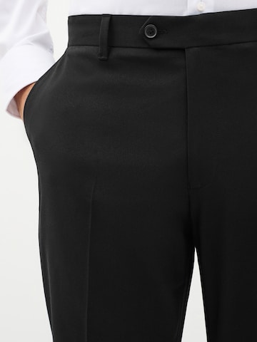 Next Regularen Hlače na rob | črna barva