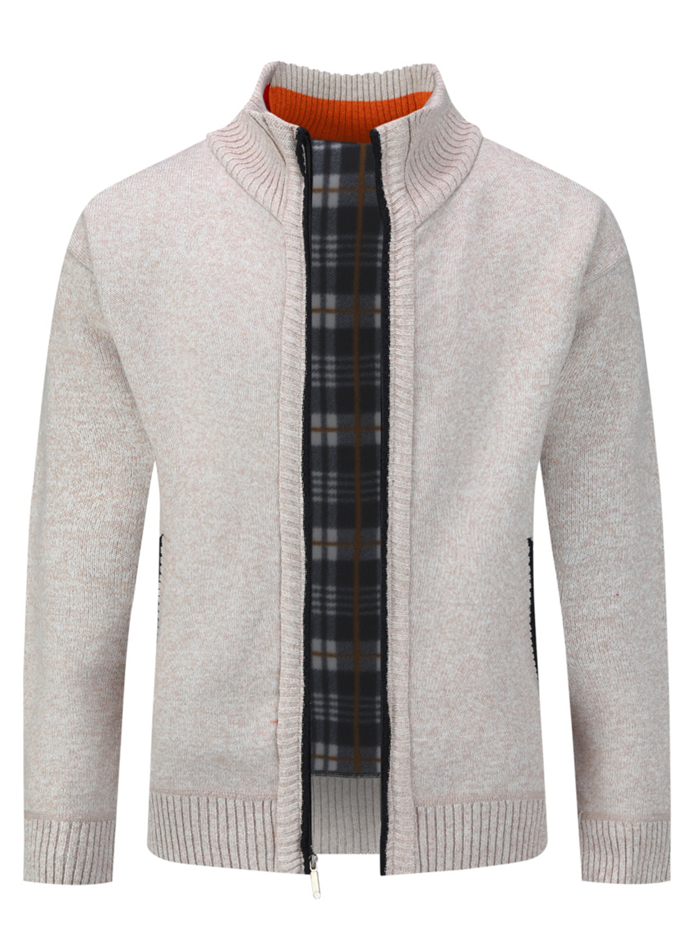 Youthup Knit Cardigan in Beige, Item view