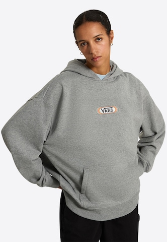 Sweat-shirt VANS en gris : devant