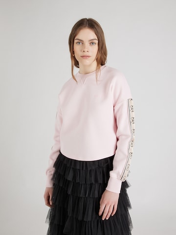 GUESS Athletic Sweatshirt 'CYMONE' in Pink