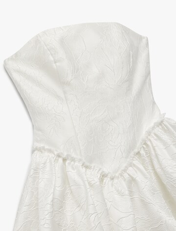 Koton Kleid in Weiß