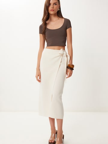 Happiness İstanbul Φούστα σε μπεζ