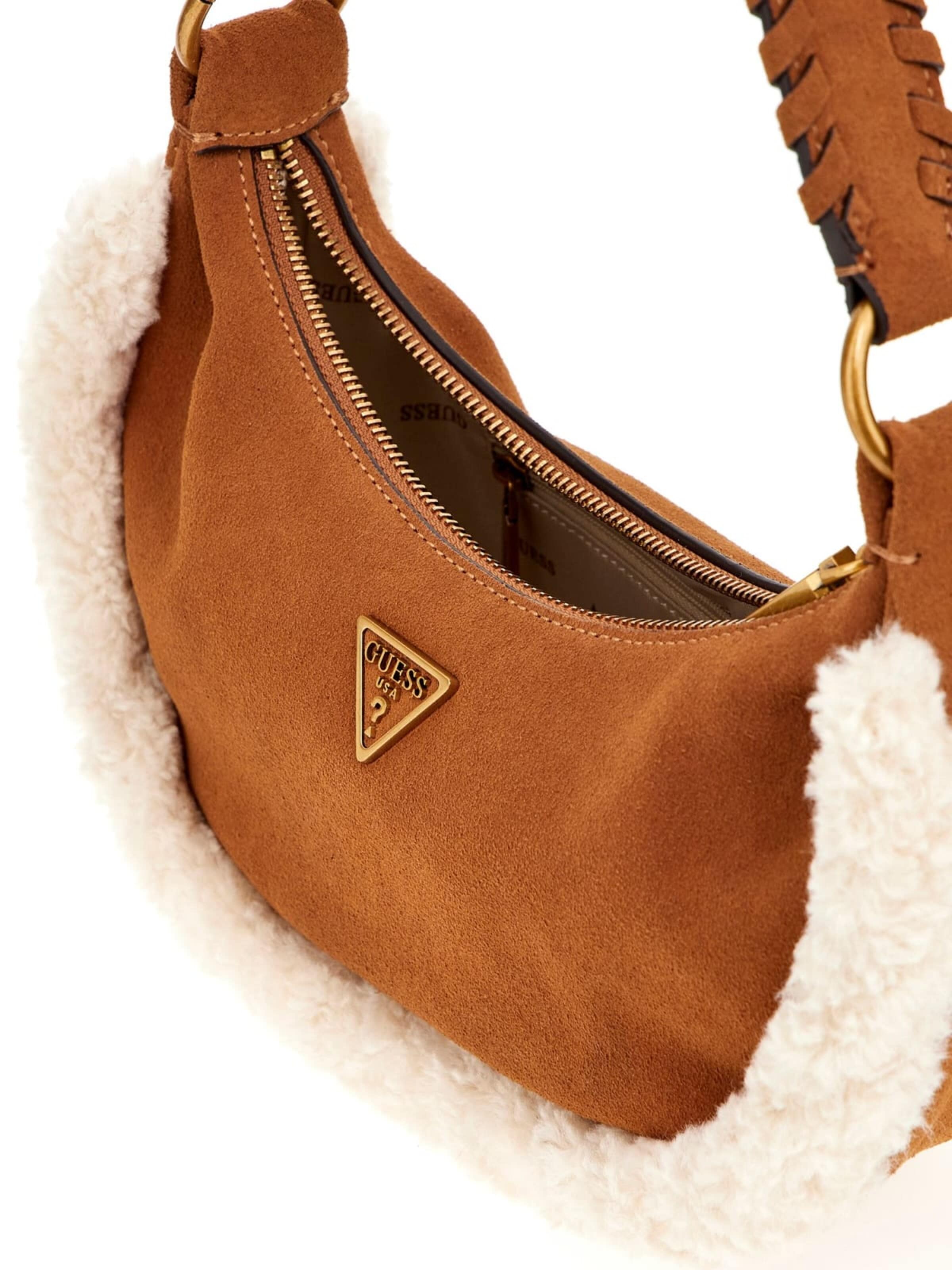 GUESS Handtas in Bruin