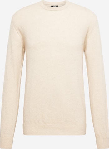 Pull-over MADS NORGAARD COPENHAGEN en beige : devant