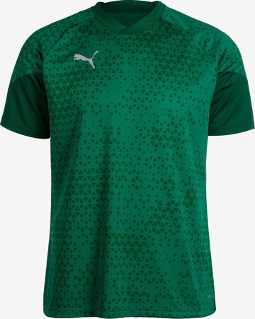 PUMA Tricot 'teamCUP' in Groen: voorkant