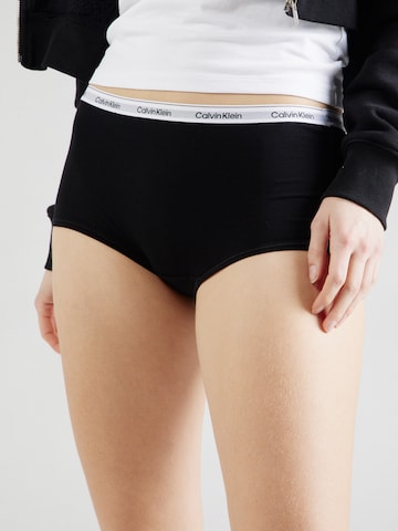 Calvin Klein Underwear Boyshorts in Black: front
