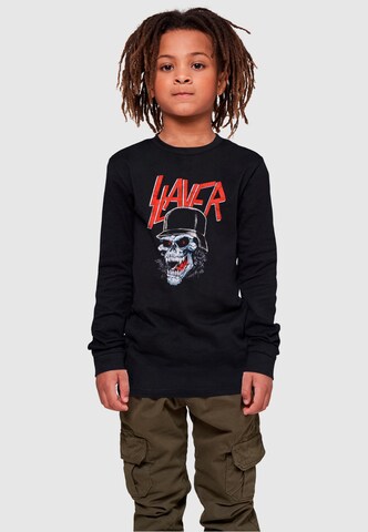 Merchcode Shirt 'Slayer - Laughing Skull' in Black: front