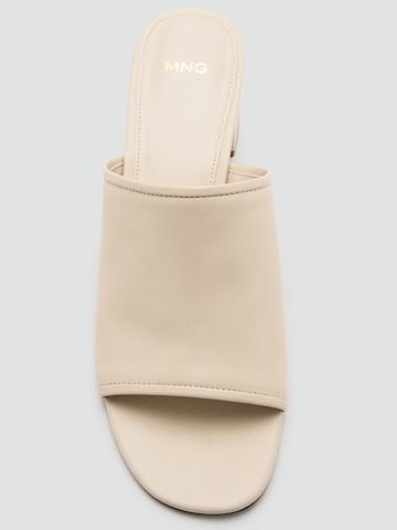 MANGO Pantolette 'COIN' i beige