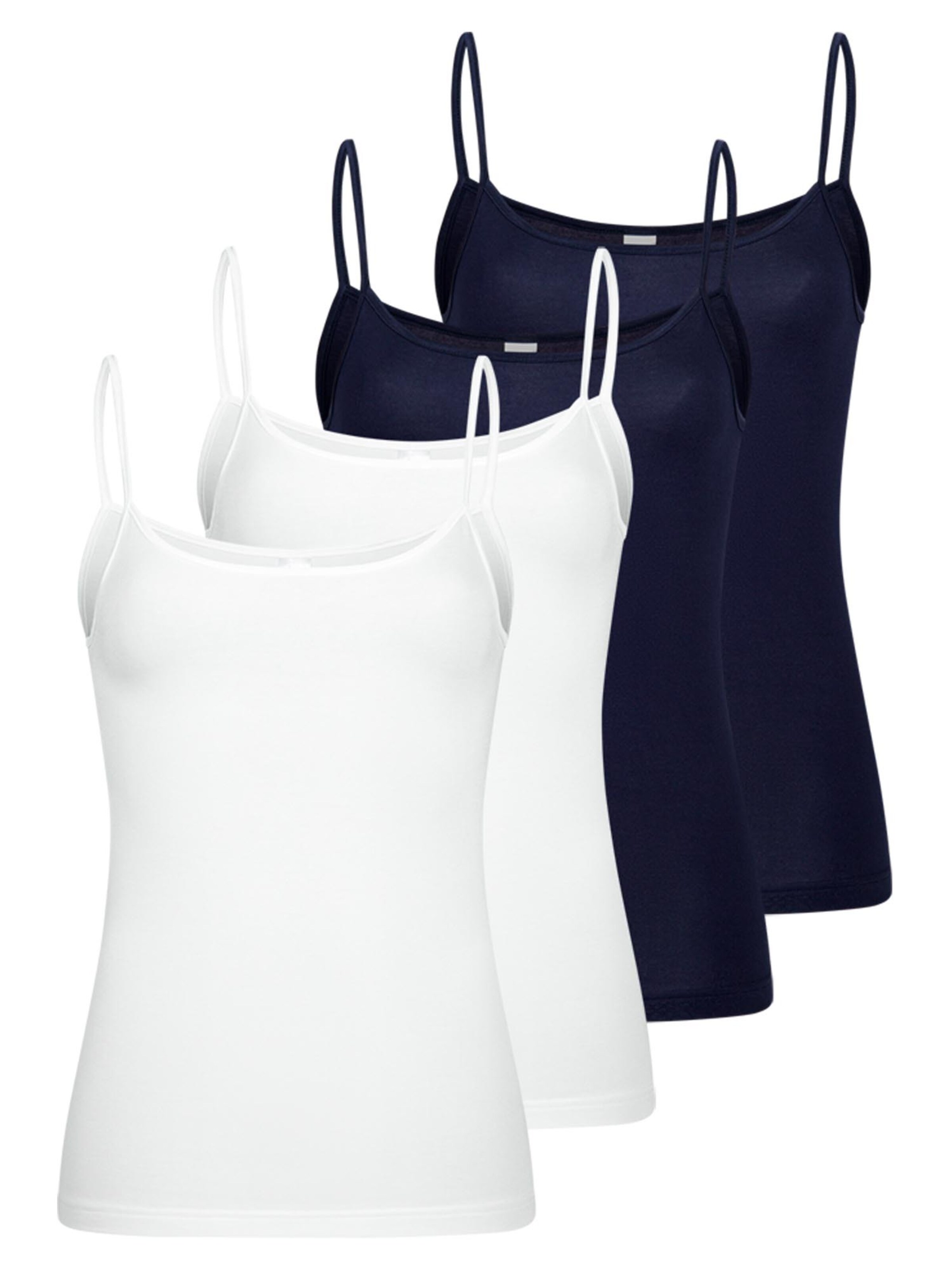Nina von C. Undershirt 'Motion' in Blue: front