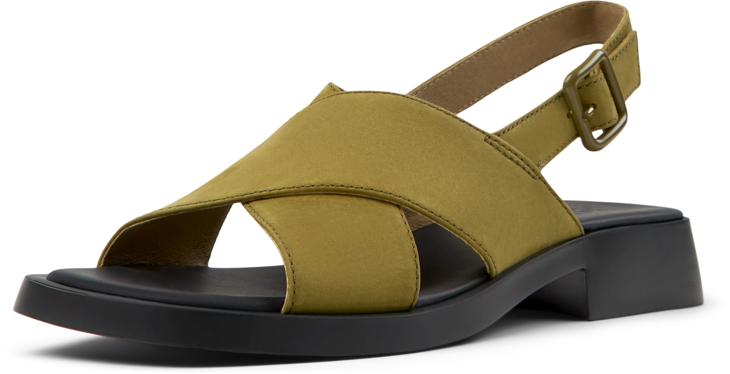 Sandalo 'Dana' di CAMPER in verde: frontale