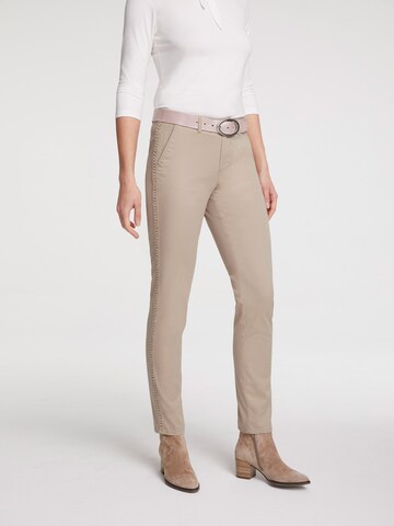 Slimfit Pantaloni di heine in beige