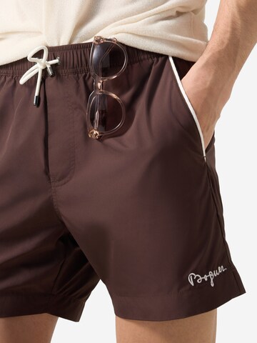 BOGNER Board Shorts 'Paul' in Brown