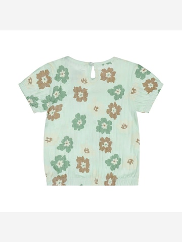 Dirkje Shirt 'dirkje light aqua bloemen t-shirt' in Blauw