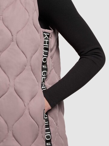 Gilet 'Jady' di khujo in lilla