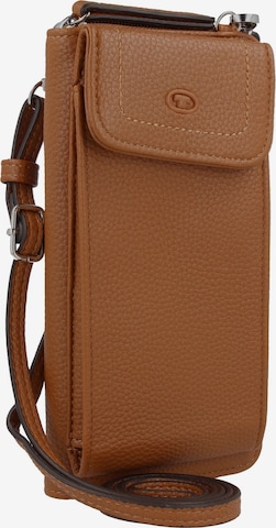 TOM TAILOR Smartphone Case 'Ela' in Brown