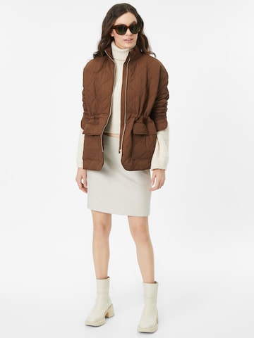 Aware Between-Season Jacket 'VAL' in Brown