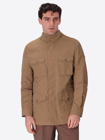 Distretto12 - Chaqueta de entretiempo 'Herit' en beige: frente