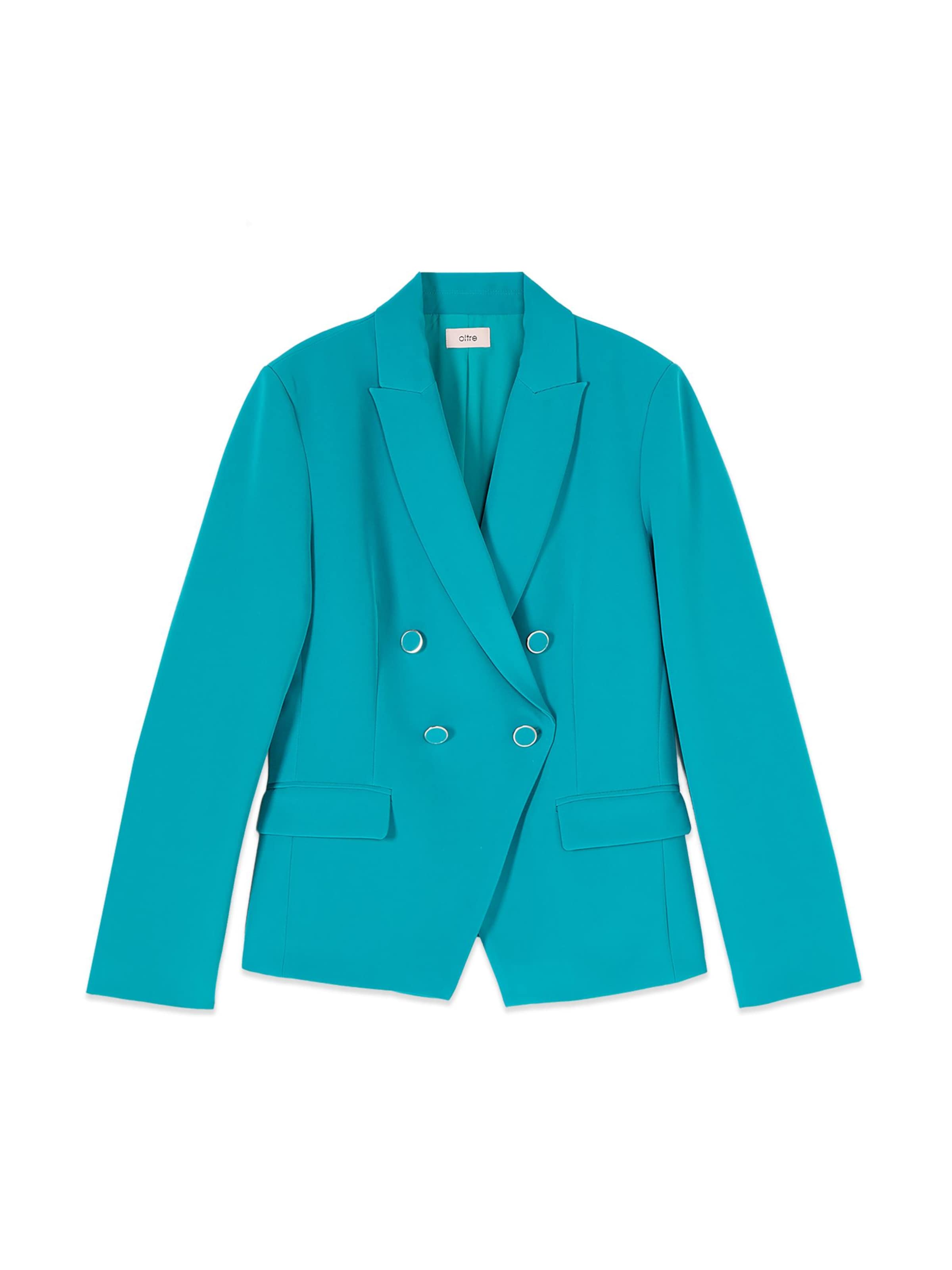 Blazer di oltre in blu: frontale