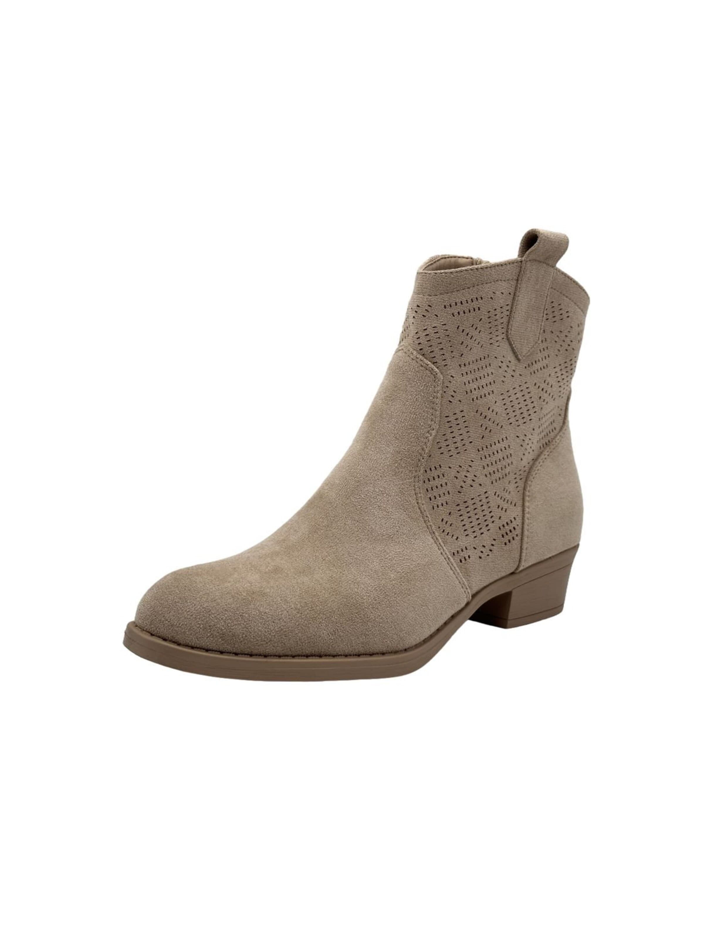 Nowaland Chelsea Boots in Grey: front