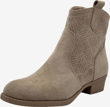 Nowaland Chelsea Boots in Grey: front