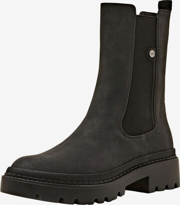 ESPRIT Chelsea boots in Zwart: voorkant